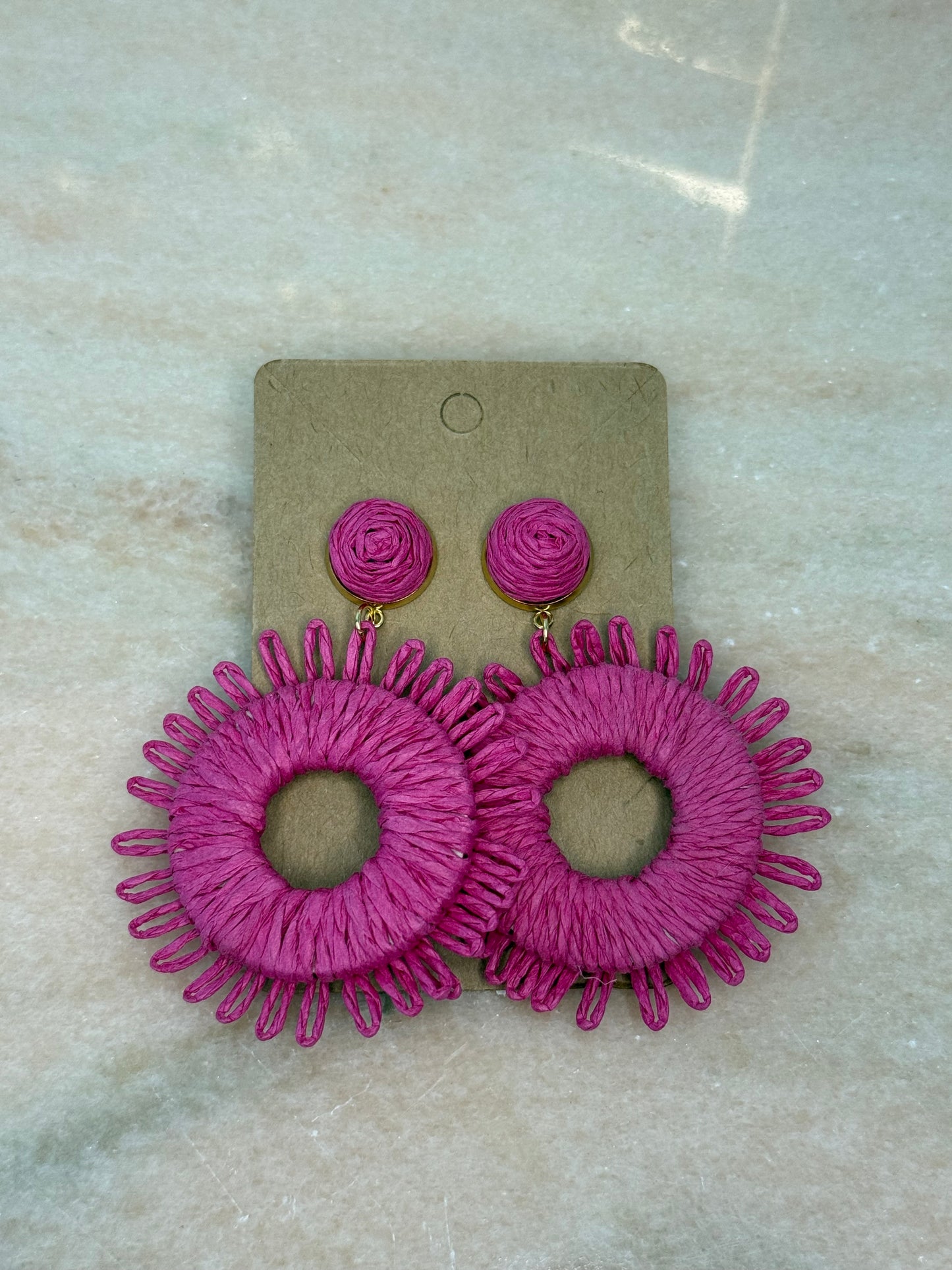 Boucles d’oreilles Pink