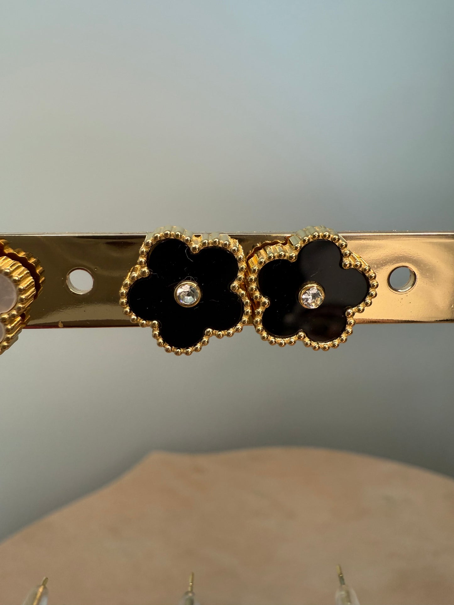 Boucles d’oreilles Trèfle