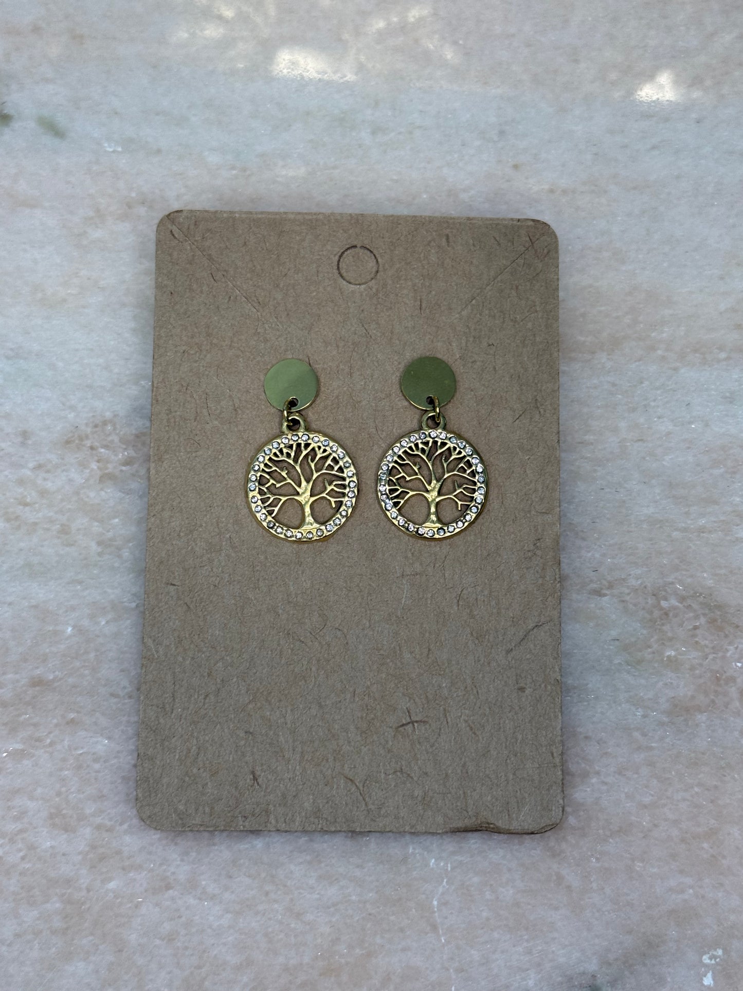 Boucles d’oreilles Arbre de vie