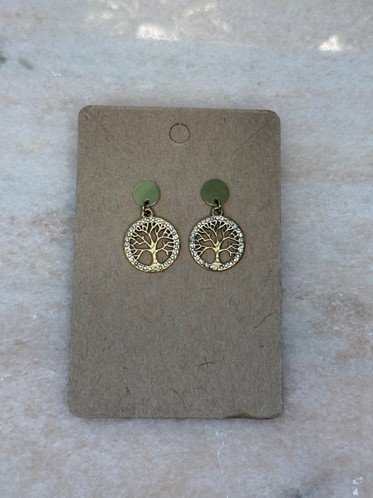 Boucles d’oreilles Arbre de vie
