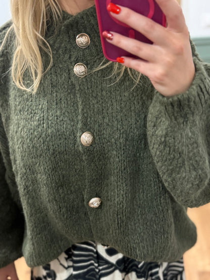 Gilet en maille oversize