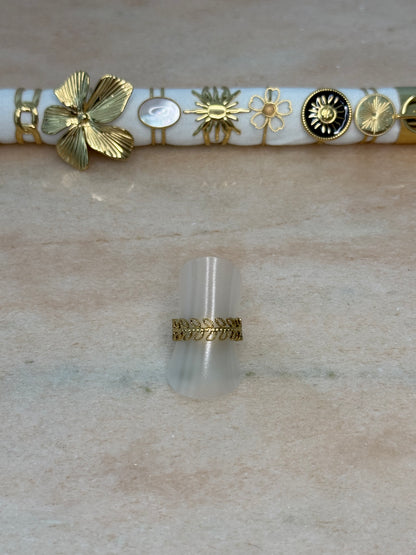Bague Feuilles